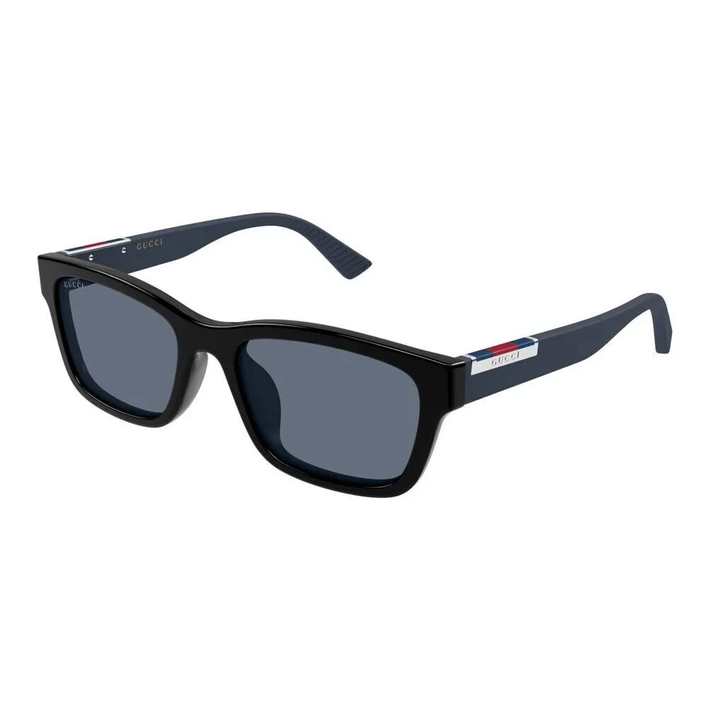 NWT Gucci GG2092SA-003 Black Blue 55mm Sunglasses